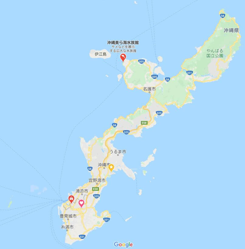 沖縄北部テーマパーク美ら海水族館
